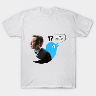 Elon musk and twitter T-Shirt T-Shirt